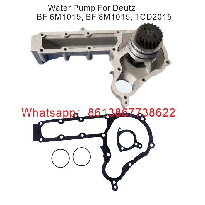WATER PUMP FOR DEUTZ BFM1015 20Teeth 02937468 02931703 TCD2015 V6 20T