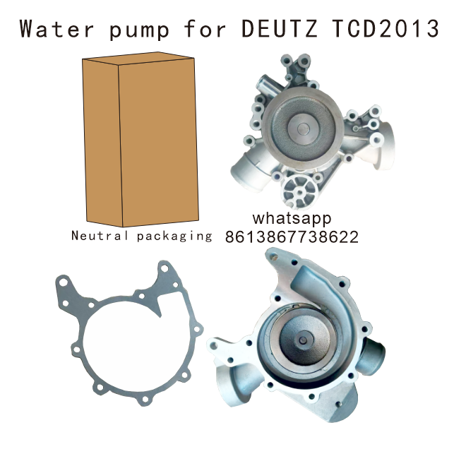 Water Pump 20997647 20834409 20997650 04901740 21417491 3801164 For Volvo TAD734GE D7E Engine B6R B7R EC350 TCD2013  