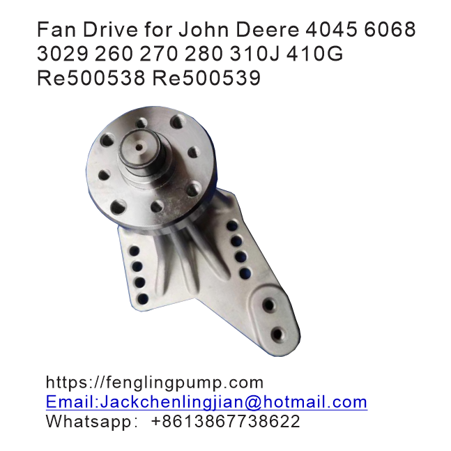 RE500538 RE500539 RE70177 R500304 Fan Drive for John Deere 4045 6068 3029 2602 7028 0310 J410G 