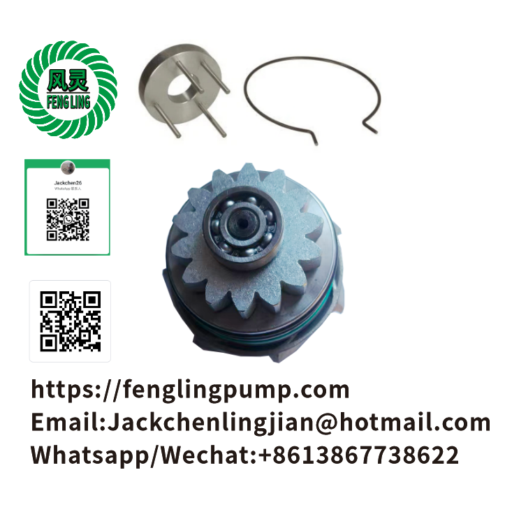 RE530194 RE523828 SE51228 Water Pump Kit Fits John Deere 8130 8225R 8230 8230T 8235R 14Teeth