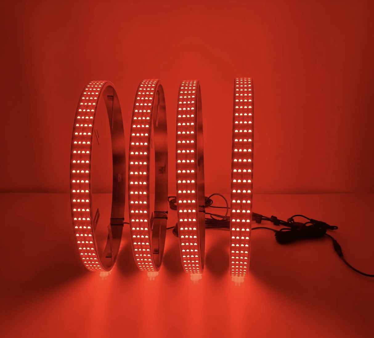 RGB+W QUAD ROW WHEEL LIGHTS