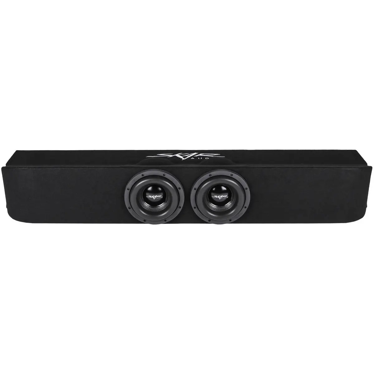 Dual 8" 2,400W Max Power Loaded Subwoofer Enclosure Kit with Amp, Compatible with 2017-2025 Ford Super Duty (F-250/350/450) SuperCrew Cab Trucks