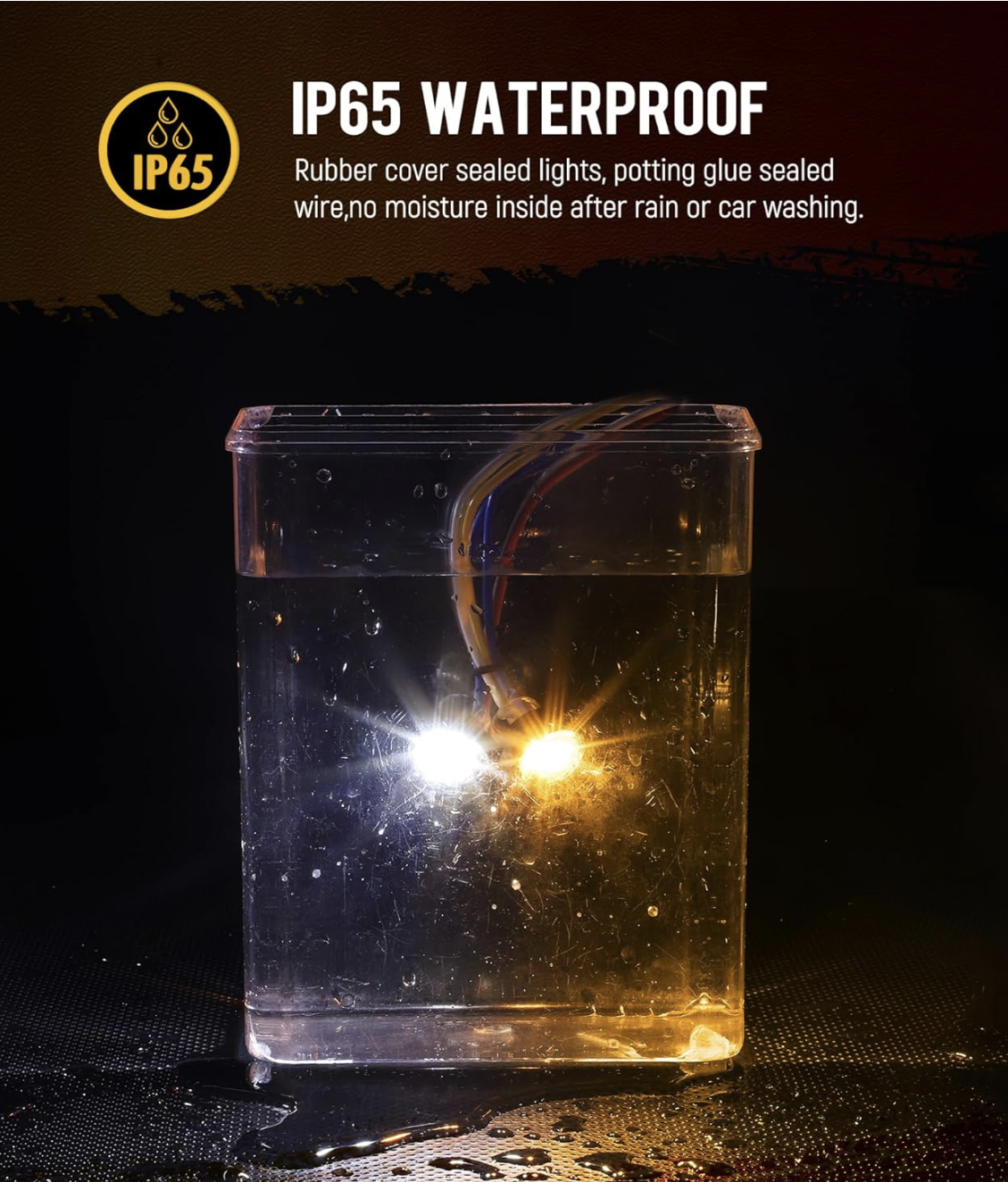 Switchback Valance Lights With LT/RT Switchback Controllers