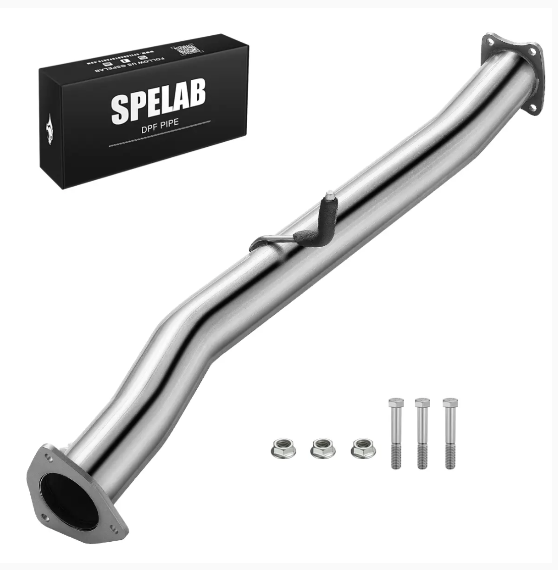 4'' DPF Delete Race Crew Cab / Short Bed 2007-2010 LMM Duramax