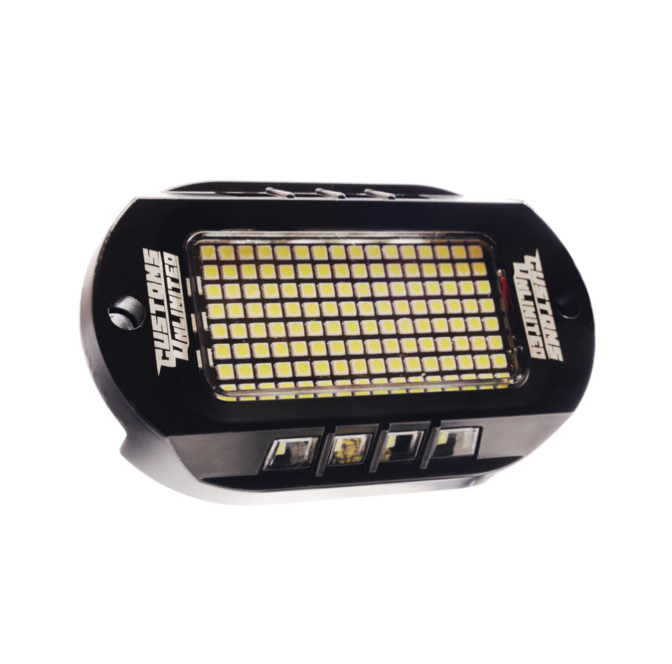 PURE WHITE 144 LED PLUG & PLAY BLAZING ROCK LIGHT KIT