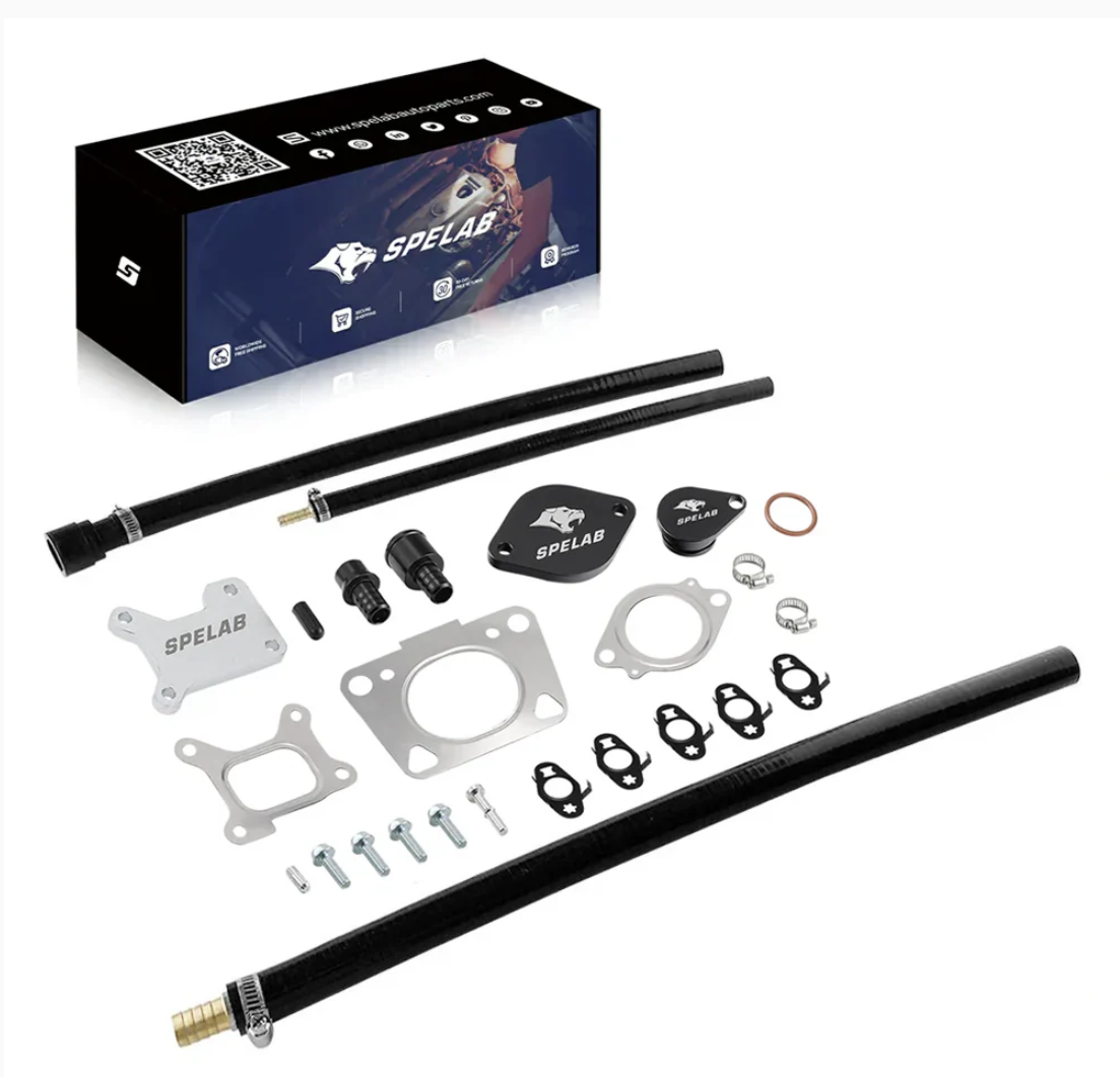 SPELAB 2017-2025 6.6L Duramax L5P EGR Valve Cooler Delete Kit