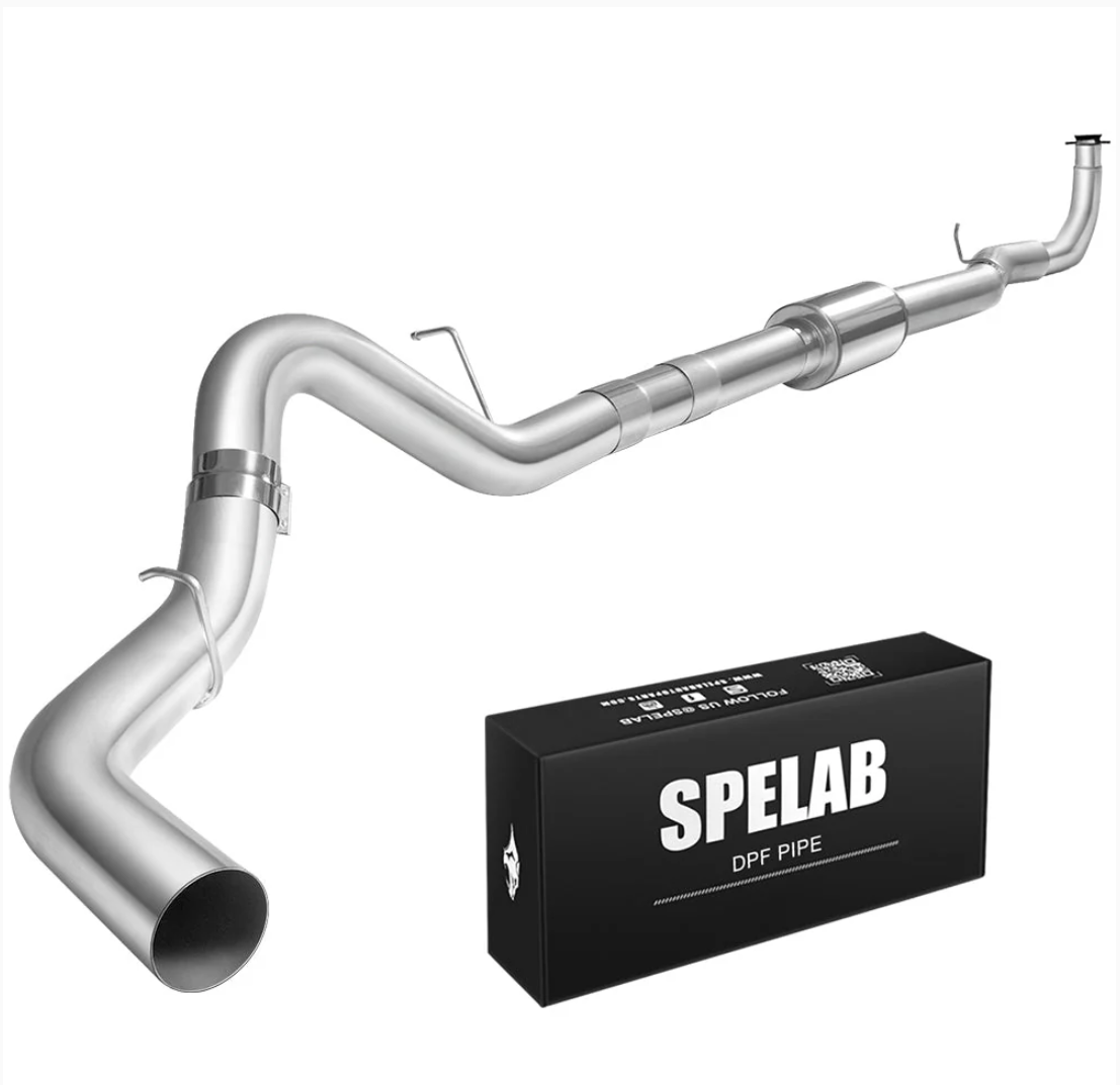 5'' Dp-Back w/Muffler(2017-2019)L5P Duramax
