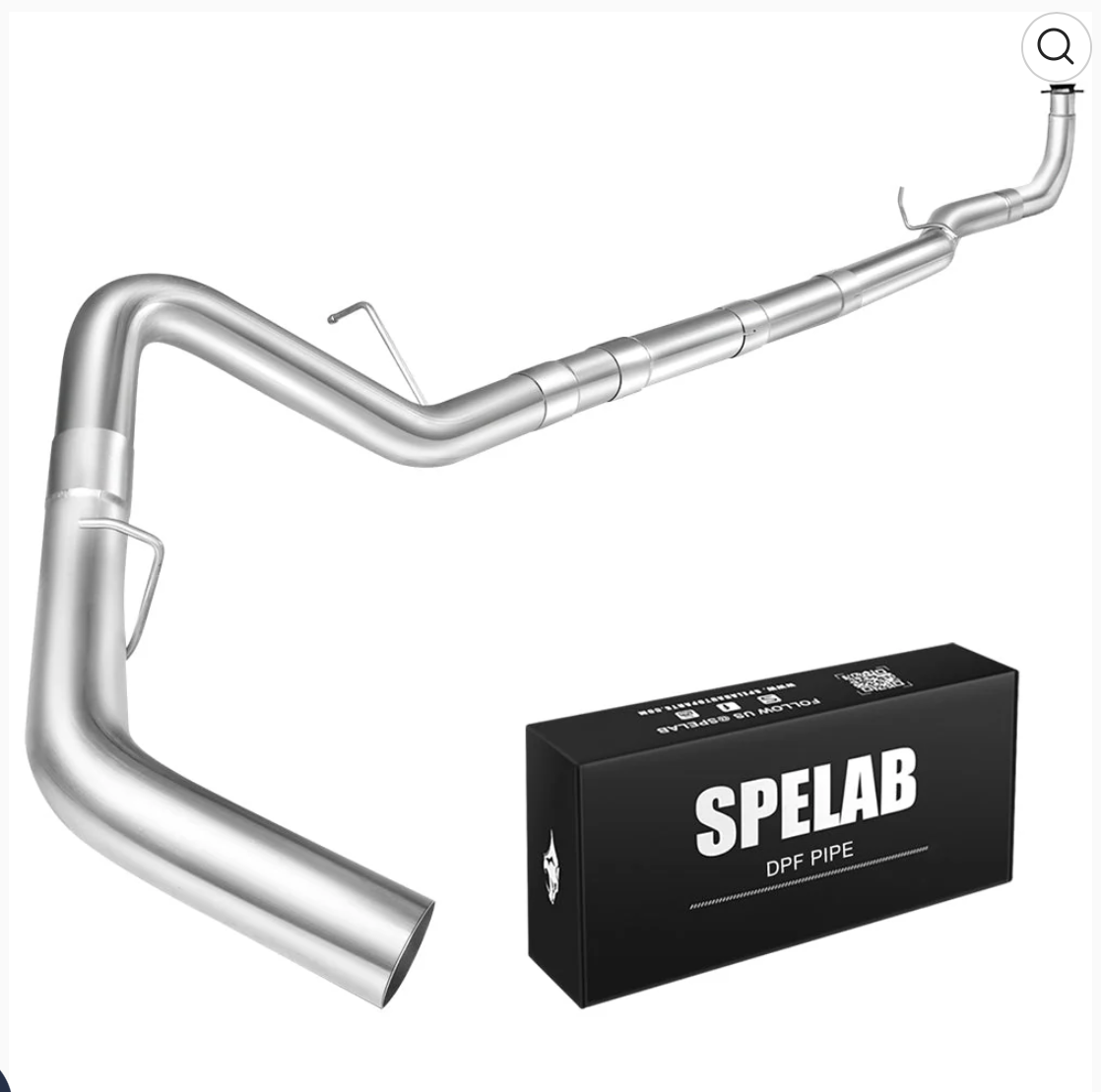 5" Downpipe-Back 2017-2019 L5P 6.6 Duramax DPF Delete Race Pipe
