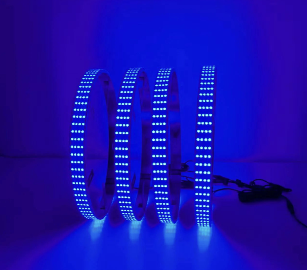 RGB+W QUAD ROW WHEEL LIGHTS