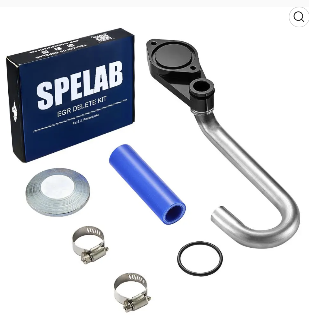 SPELAB 2003-2007 Ford 6.0L Powerstroke EGR Delete Kit