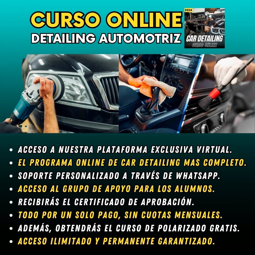 Curso de Car Detailing