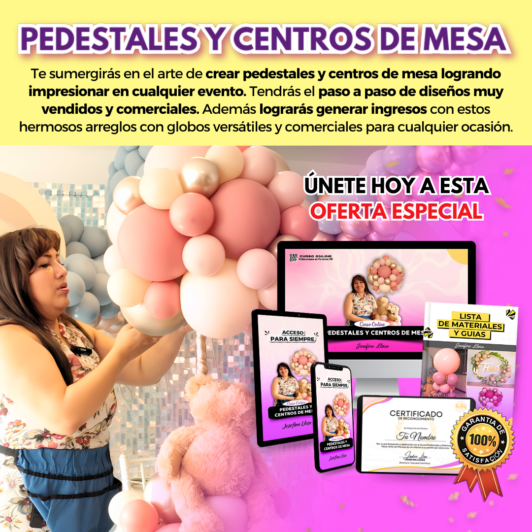 Master "FestiGlobos" Fiestas y Arte en Globos