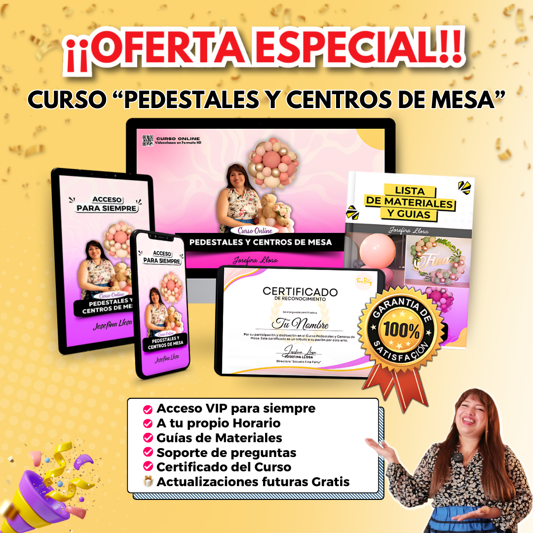 Master "FestiGlobos" Fiestas y Arte en Globos