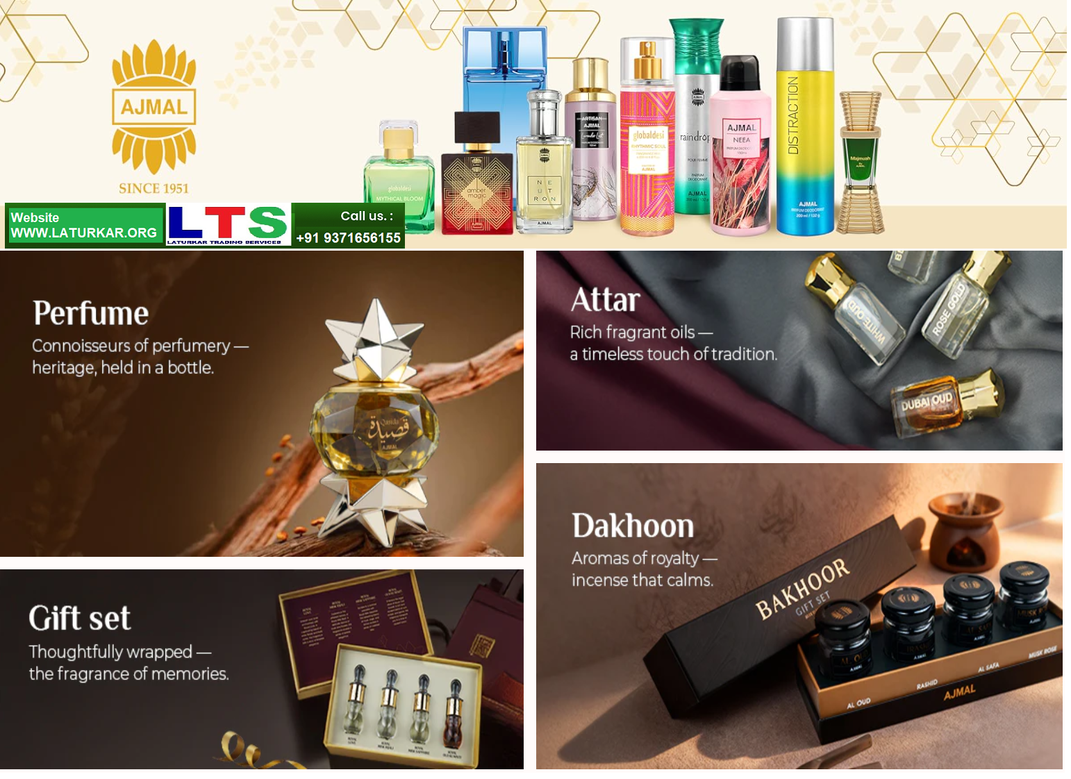 Ajmal Perfume and Gift Set Collection