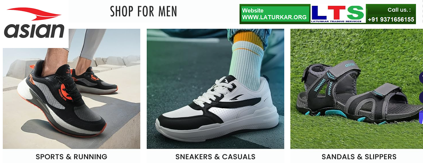 Asian Sports & Running Shoes