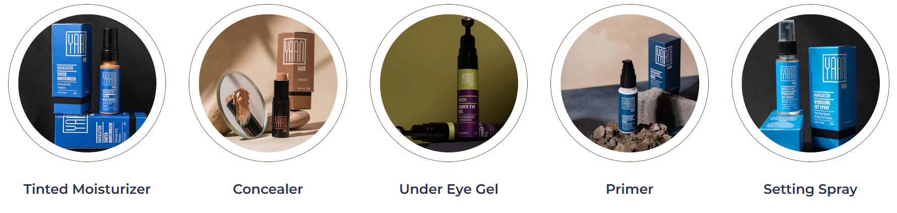 Yaan Man makeup and grooming products​