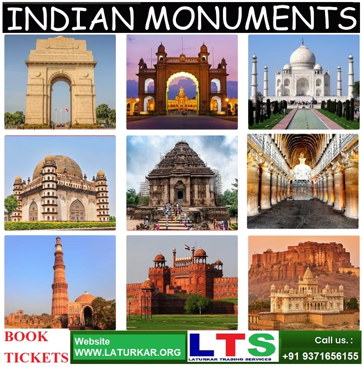 Indian Monuments Tour Tickets