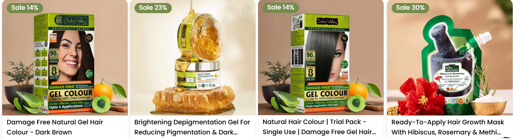 Indusvalley Bio Organic Hair Colour