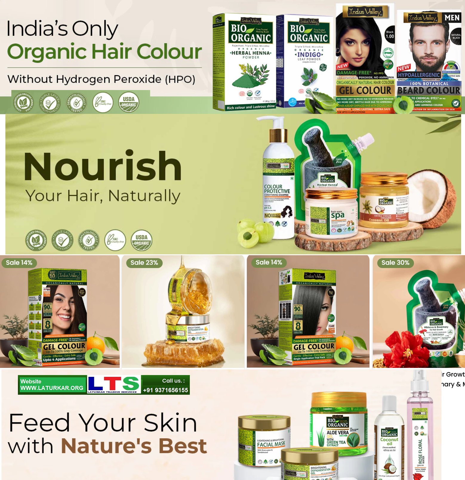 Indusvalley Bio Organic Hair Colour