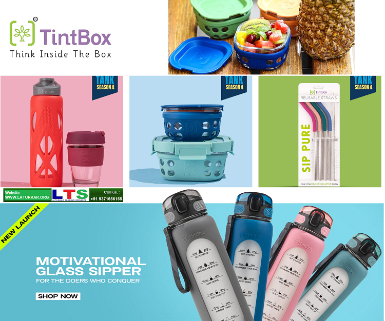 Tintbox glassware plastic