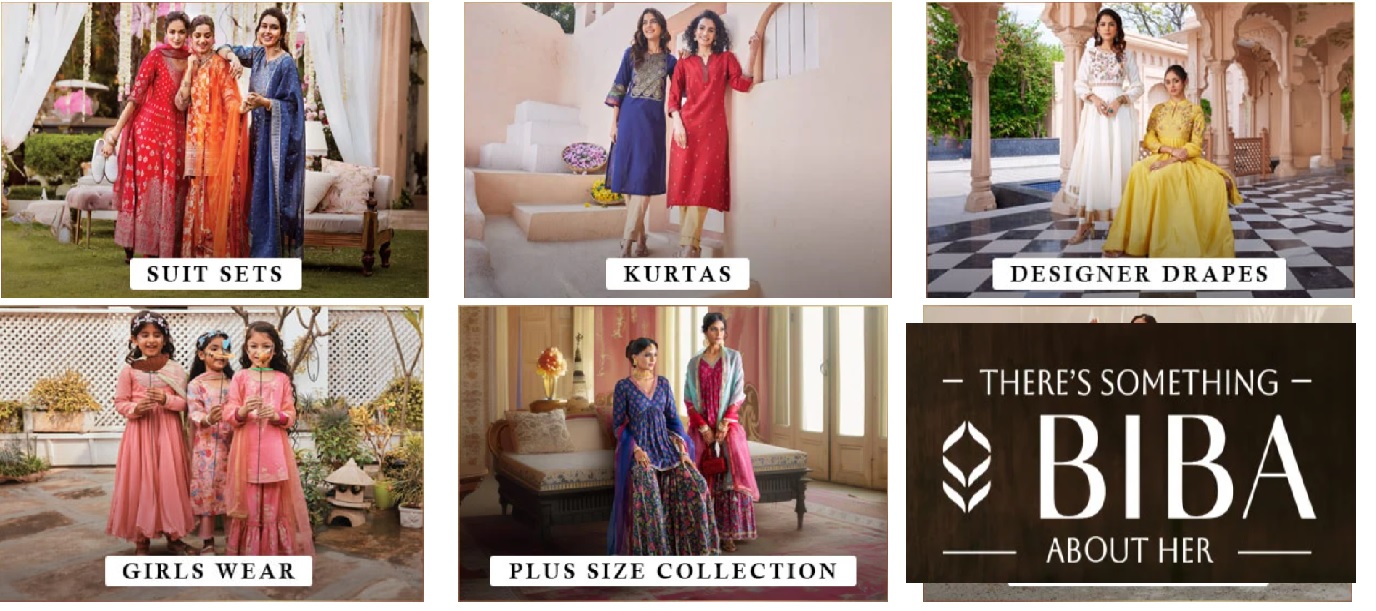 BIBA Traditional & Fusion Wear Collection