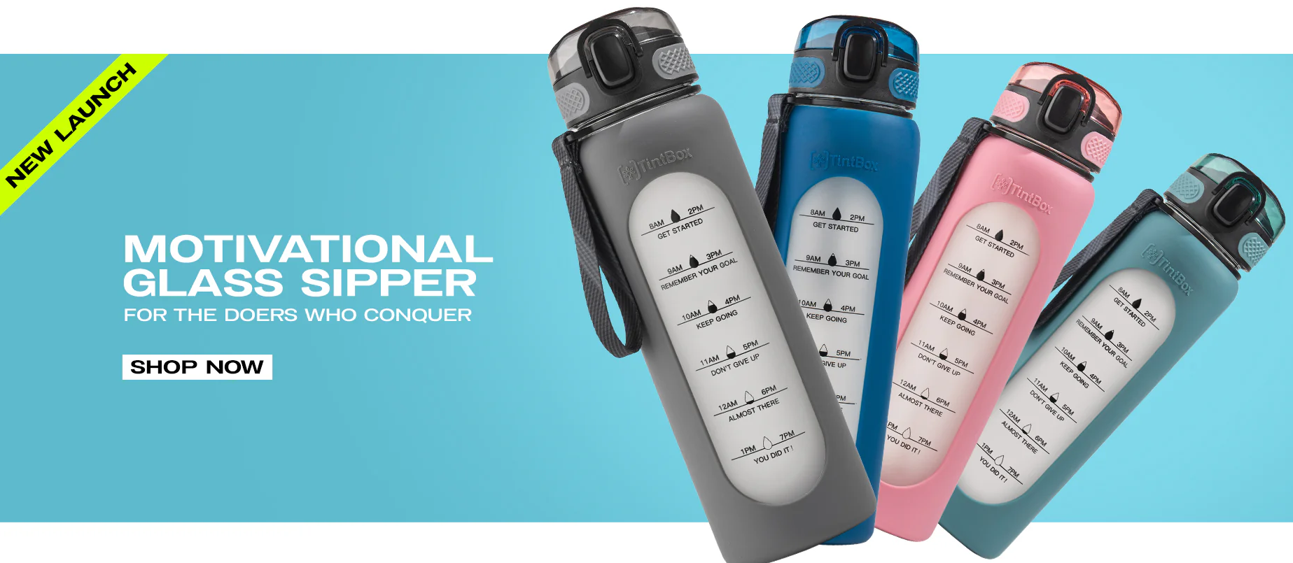 Tintbox glassware plastic