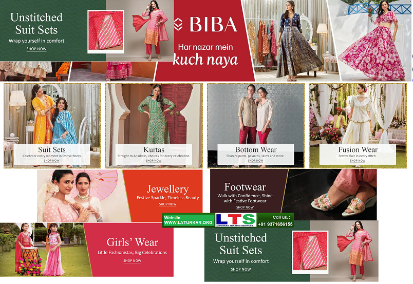 BIBA Traditional & Fusion Wear Collection