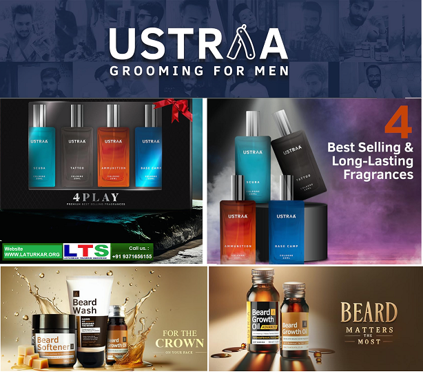 USTRAA Grooming Products for Men