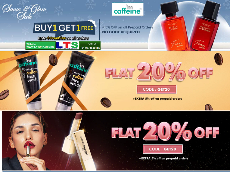 MCaffeine Coffee Face Wash & Scrub Combo