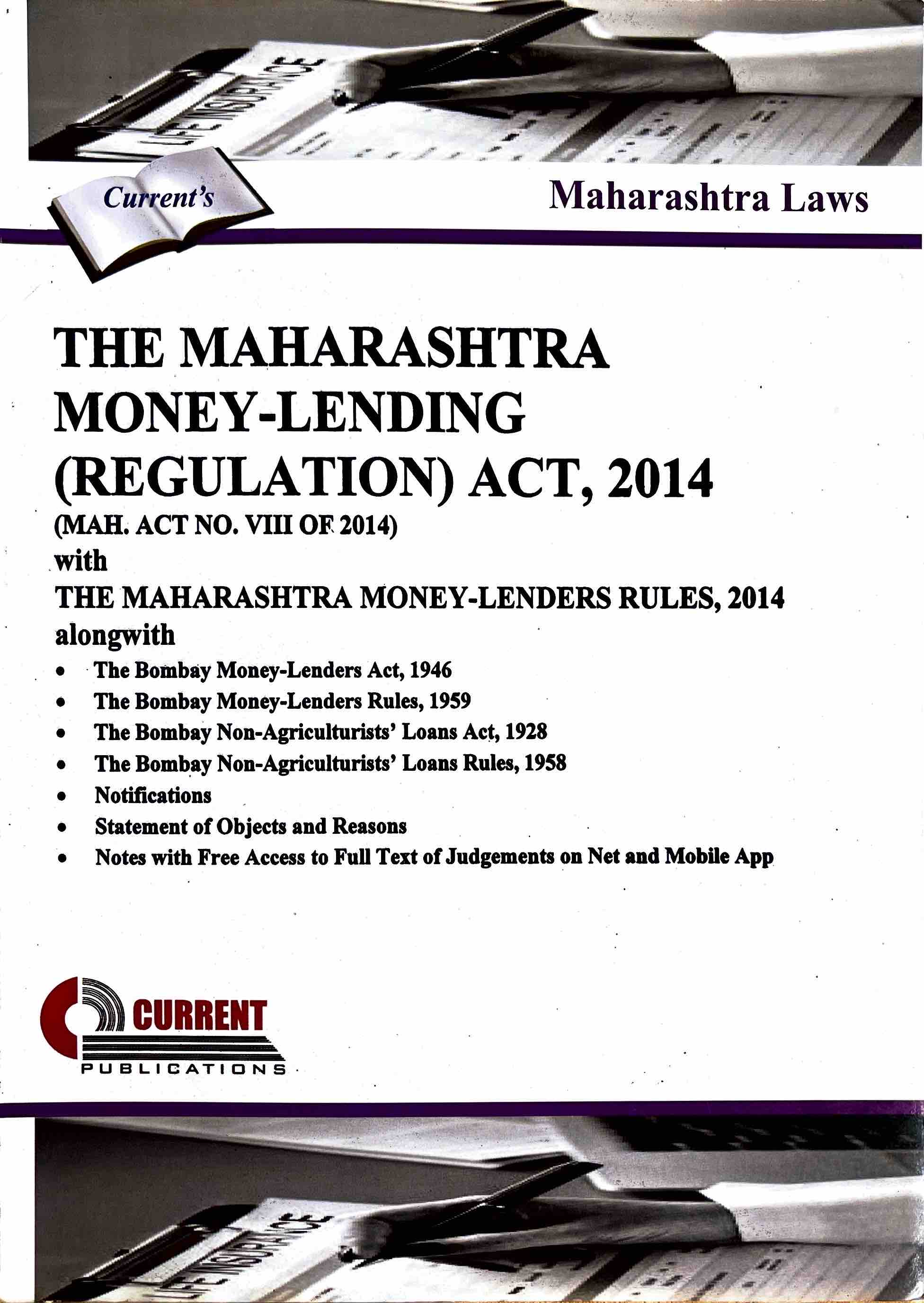 The Maharashtra Money-Lending (Regulation) Act, 2014