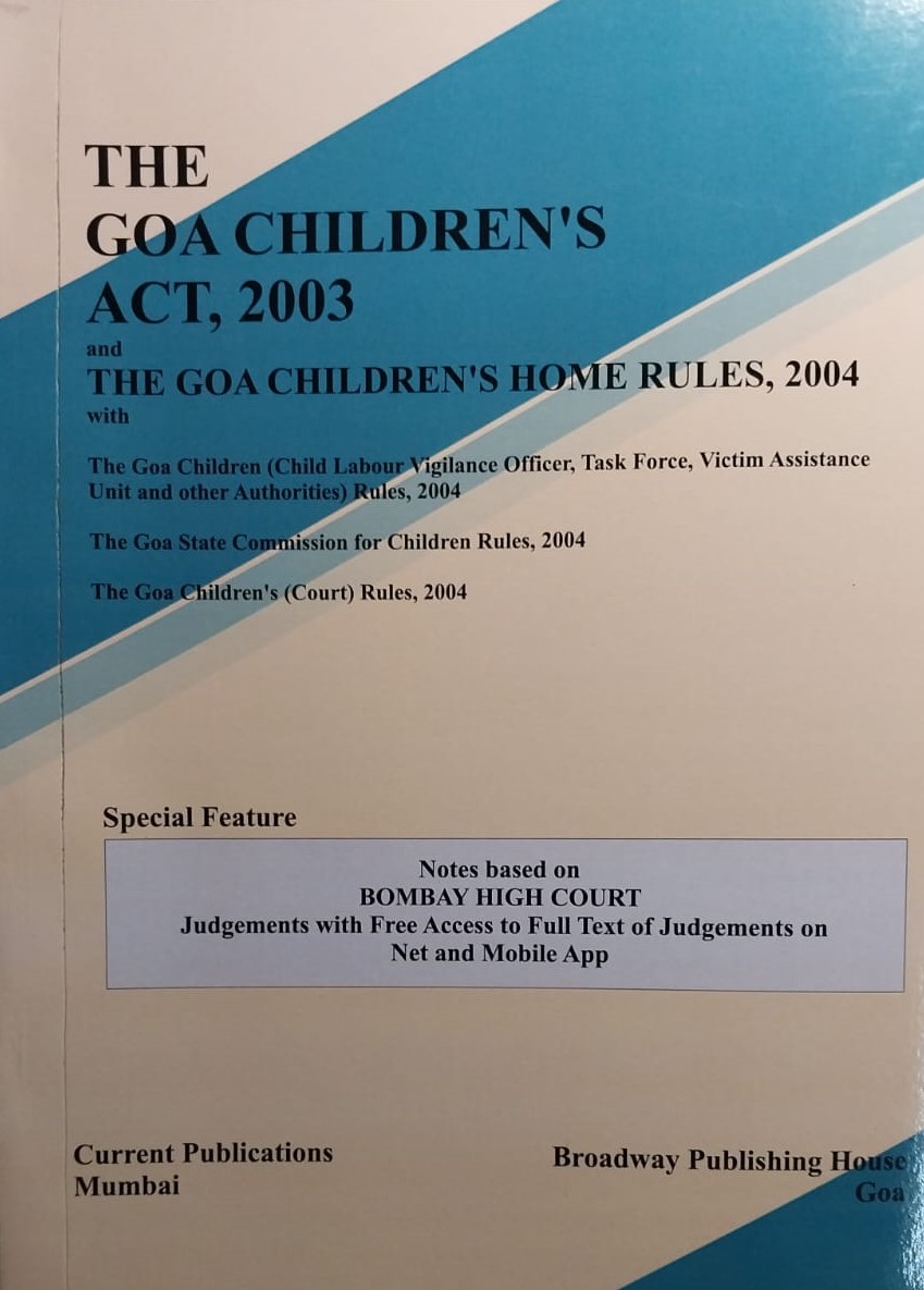 The Goa Children's Act, 2003