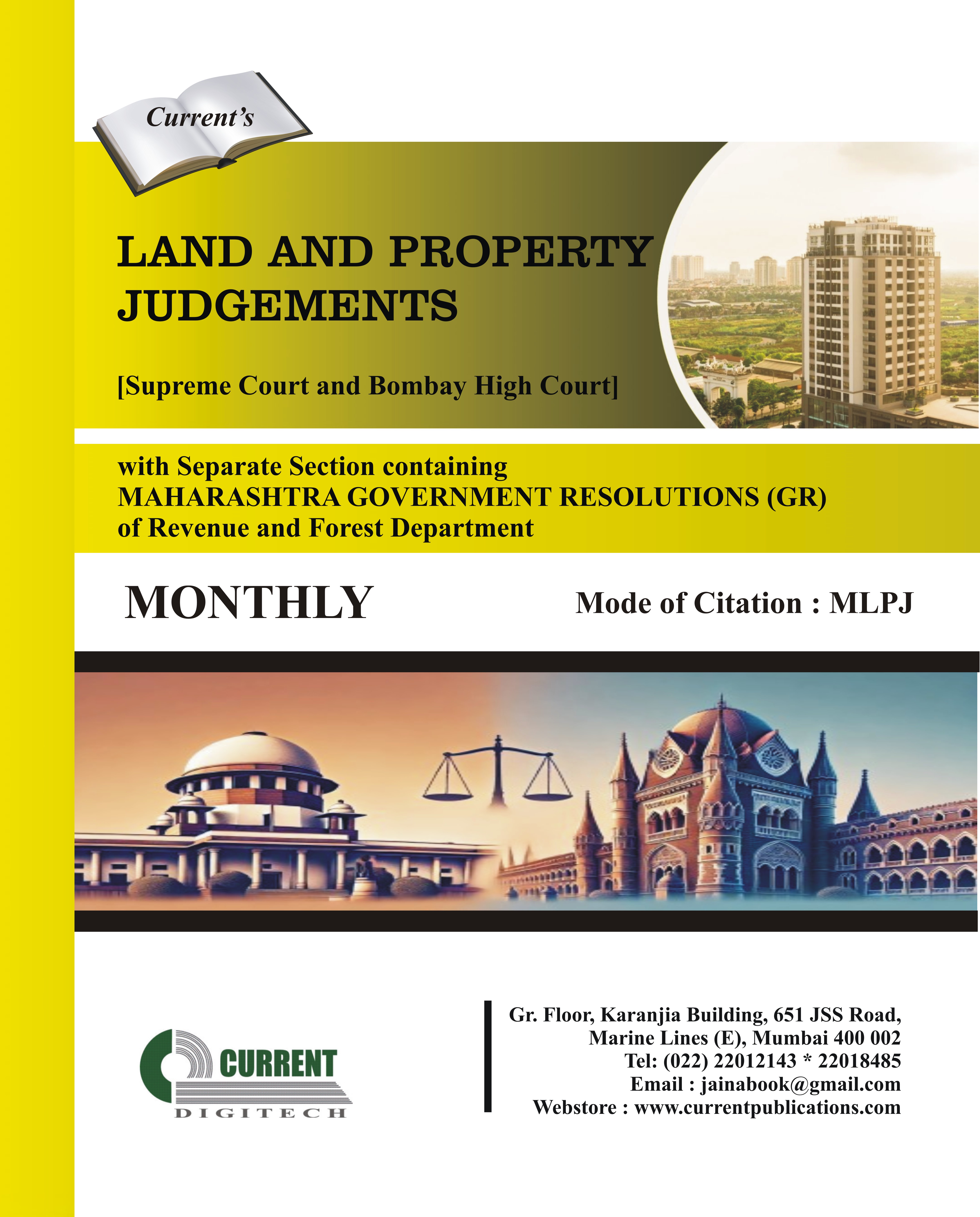 Land and Property Judgements - Supreme Court and Bombay High Court