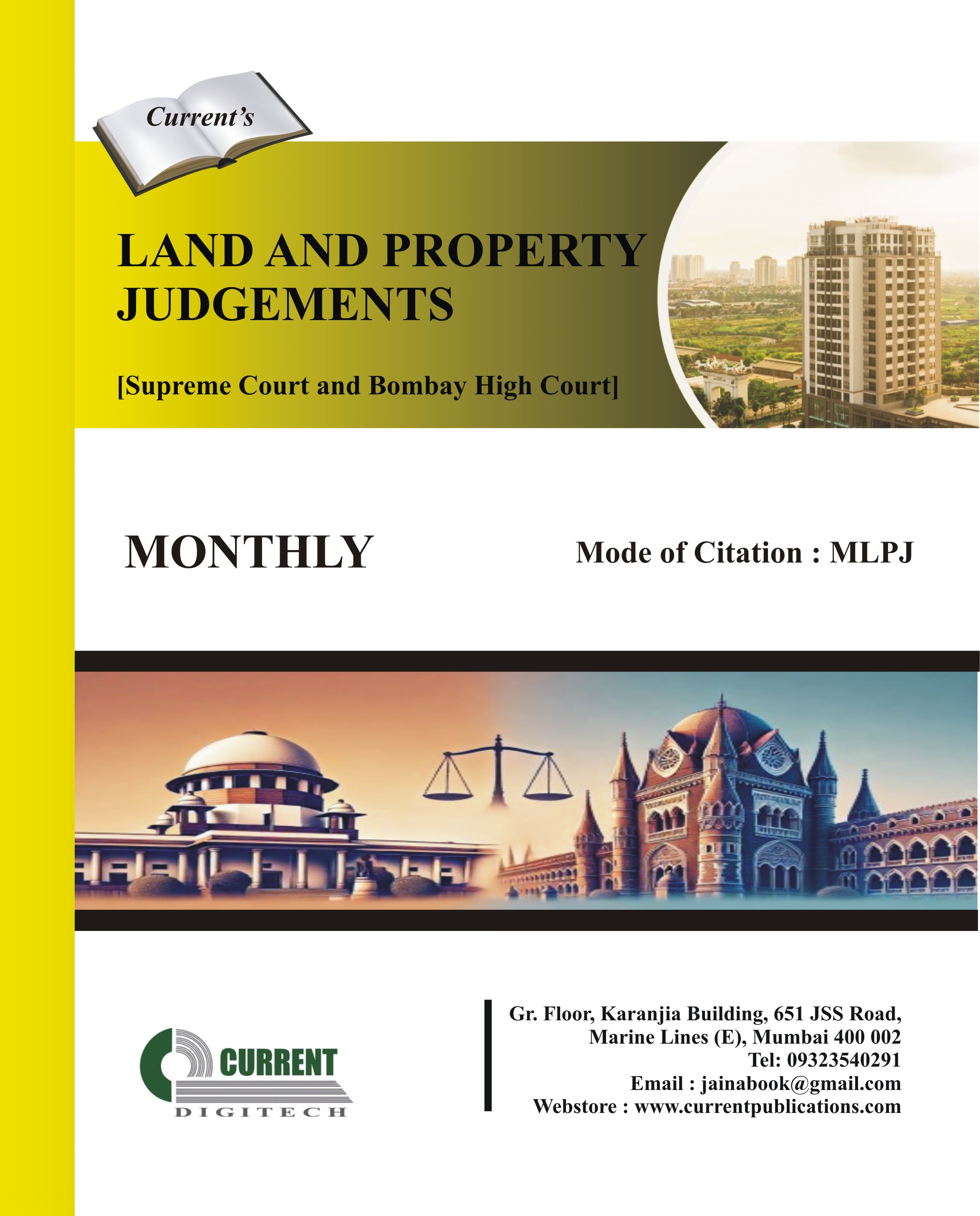Land and Property Judgements - Supreme Court and Bombay High Court