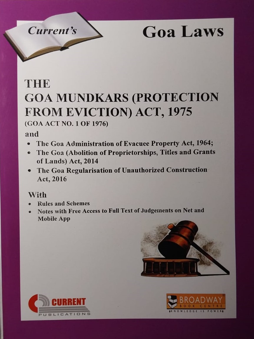 The Goa Mundkars (Protection from Eviction) Act, 1975