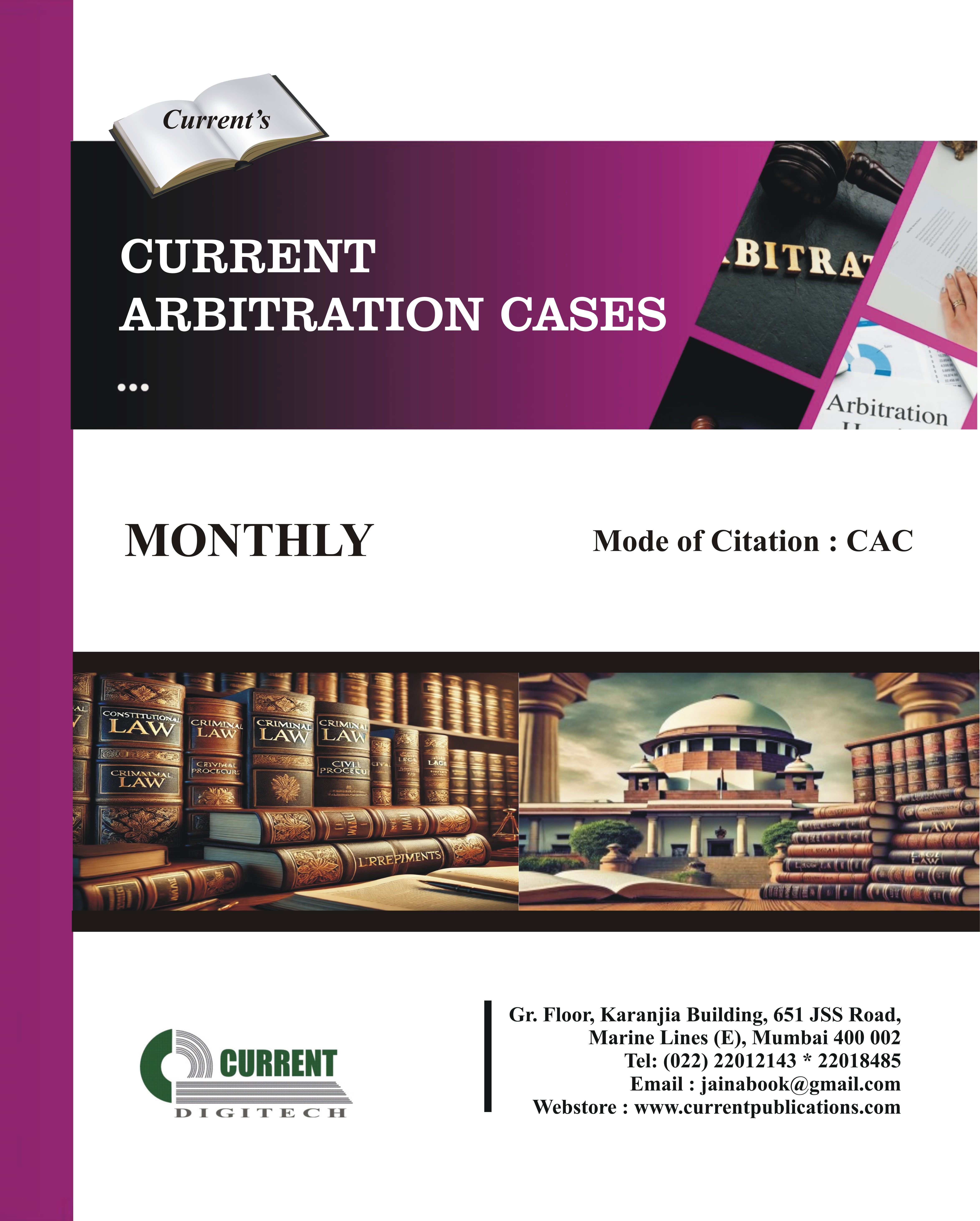 Current Arbitration Cases