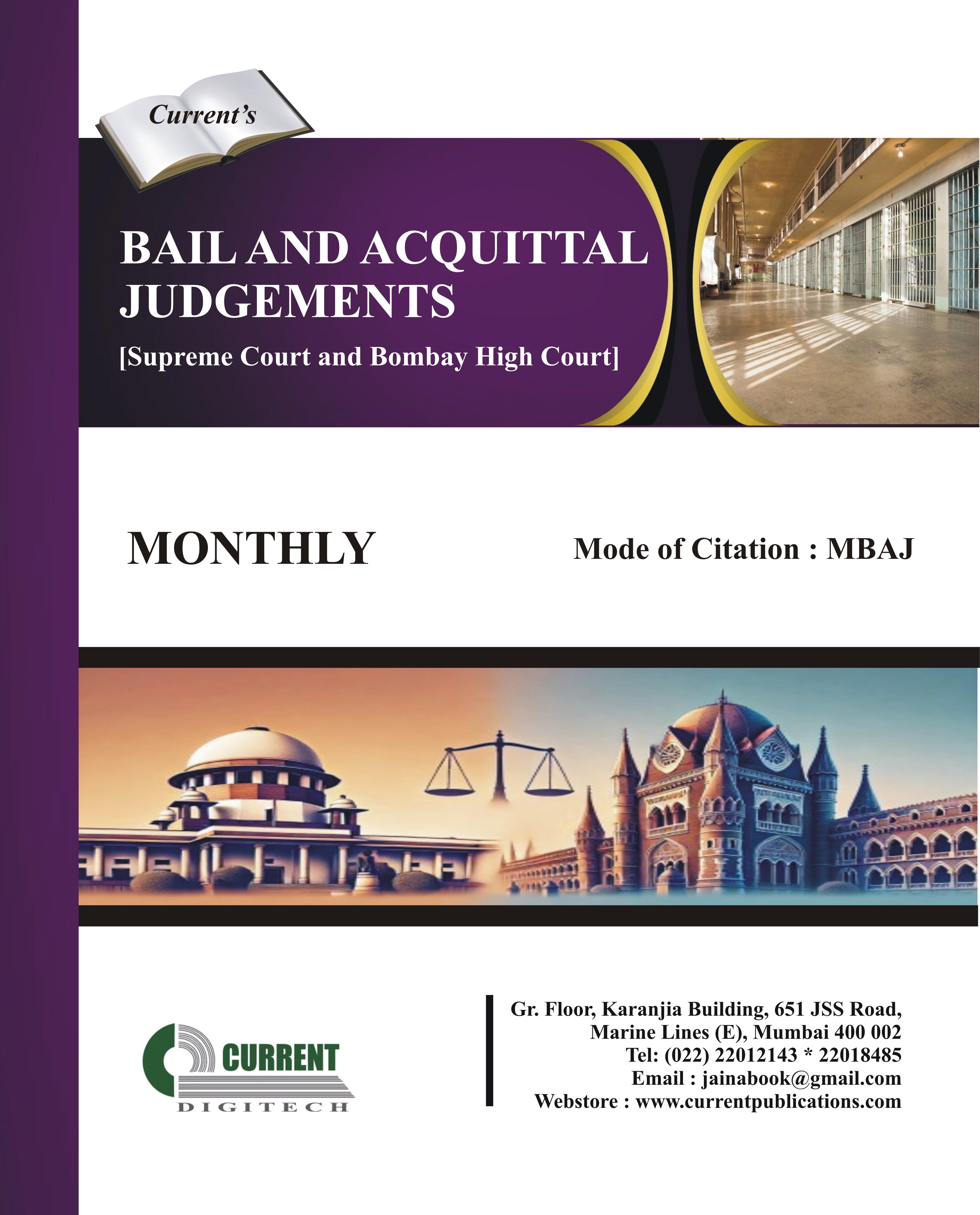 Bail and Acquittal Judgements - Supreme Court and Bombay High Court