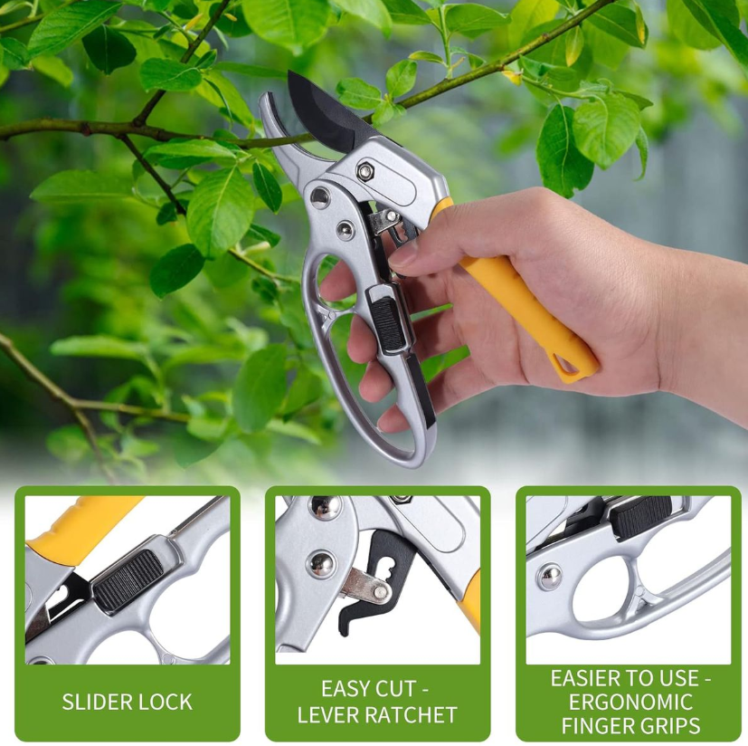 Tuinskeersnyers – Rateltjie Snoeisakke & Skerp Skêr