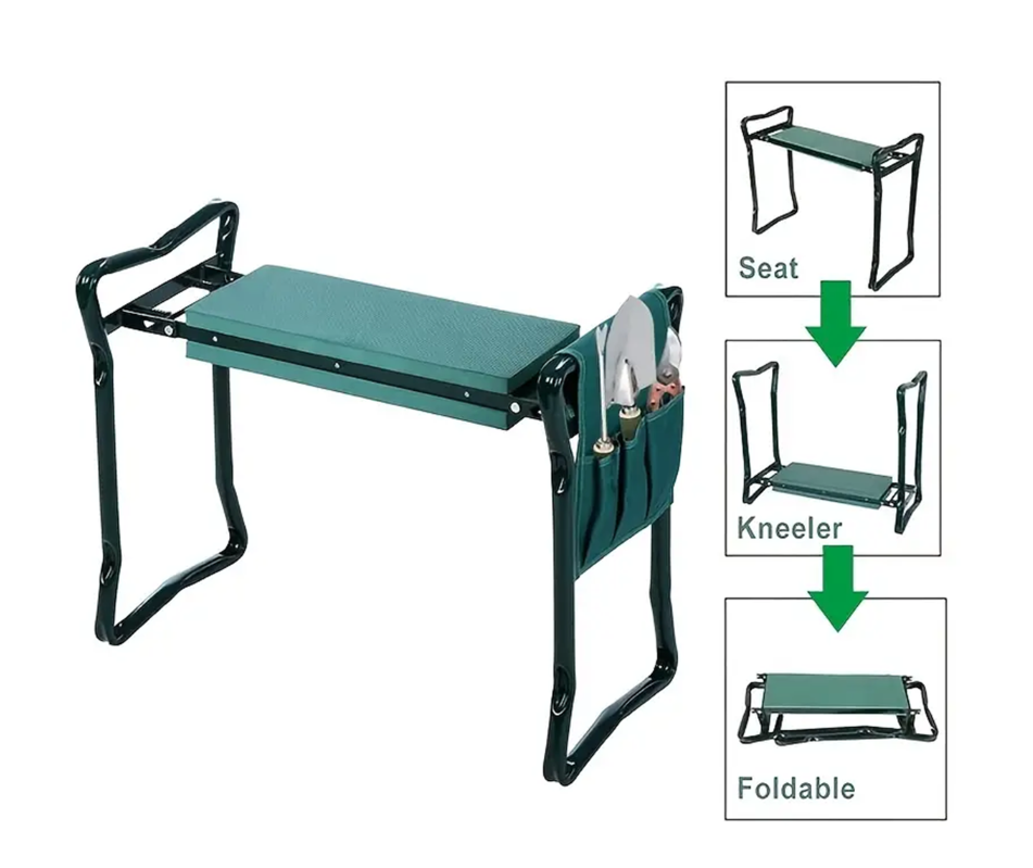 Tuin Knieler / Tuinstoeltjie / Staan Hulp met Gereedskap Sak