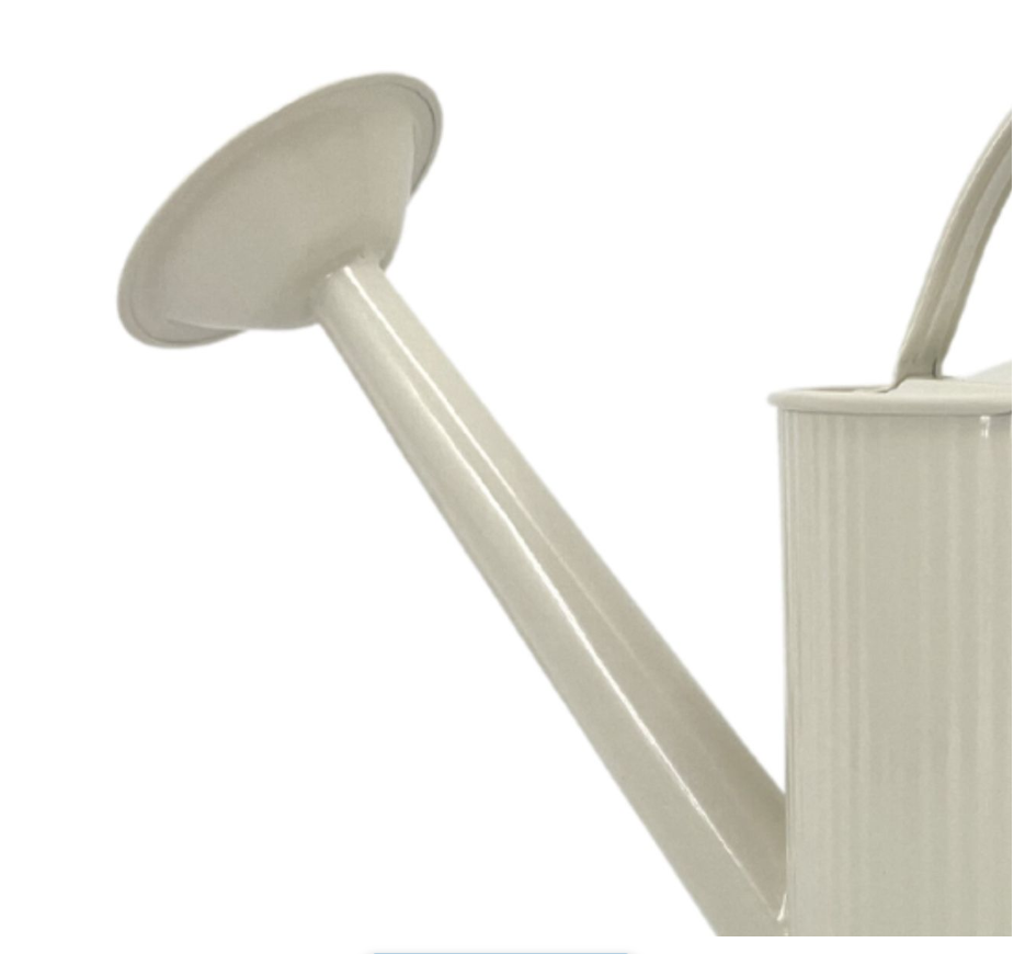 Gegalvaniseerde gieter 2.4L – Roomkleur