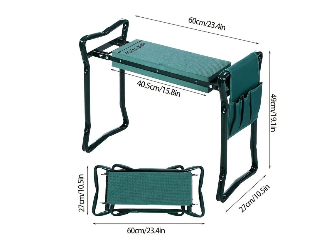 Tuin Knieler / Tuinstoeltjie / Staan Hulp met Gereedskap Sak