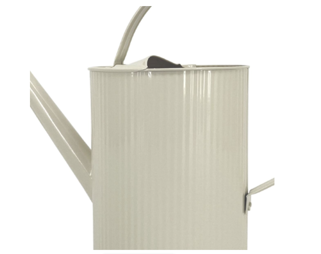 Gegalvaniseerde gieter 2.4L – Roomkleur