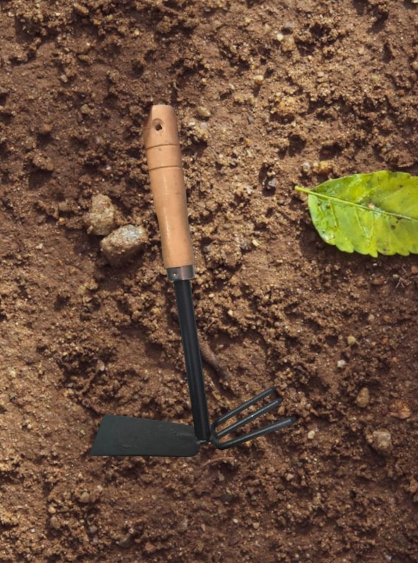 2-in-1 Handhou Tuin Skoffel & Kultivator – Die Uiteindelike Tuingereedskap