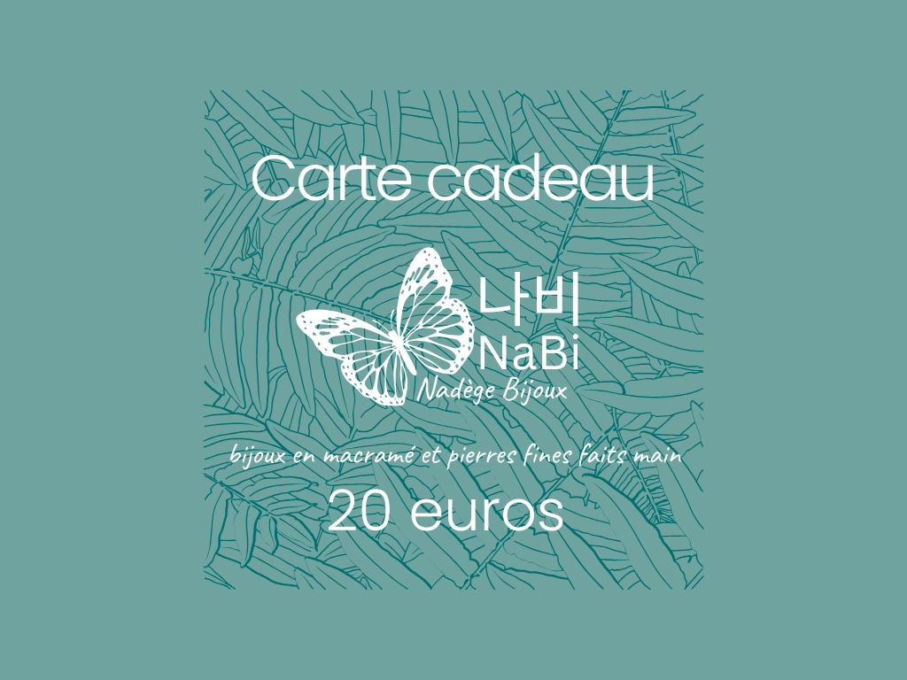 Carte cadeau digitale 20E