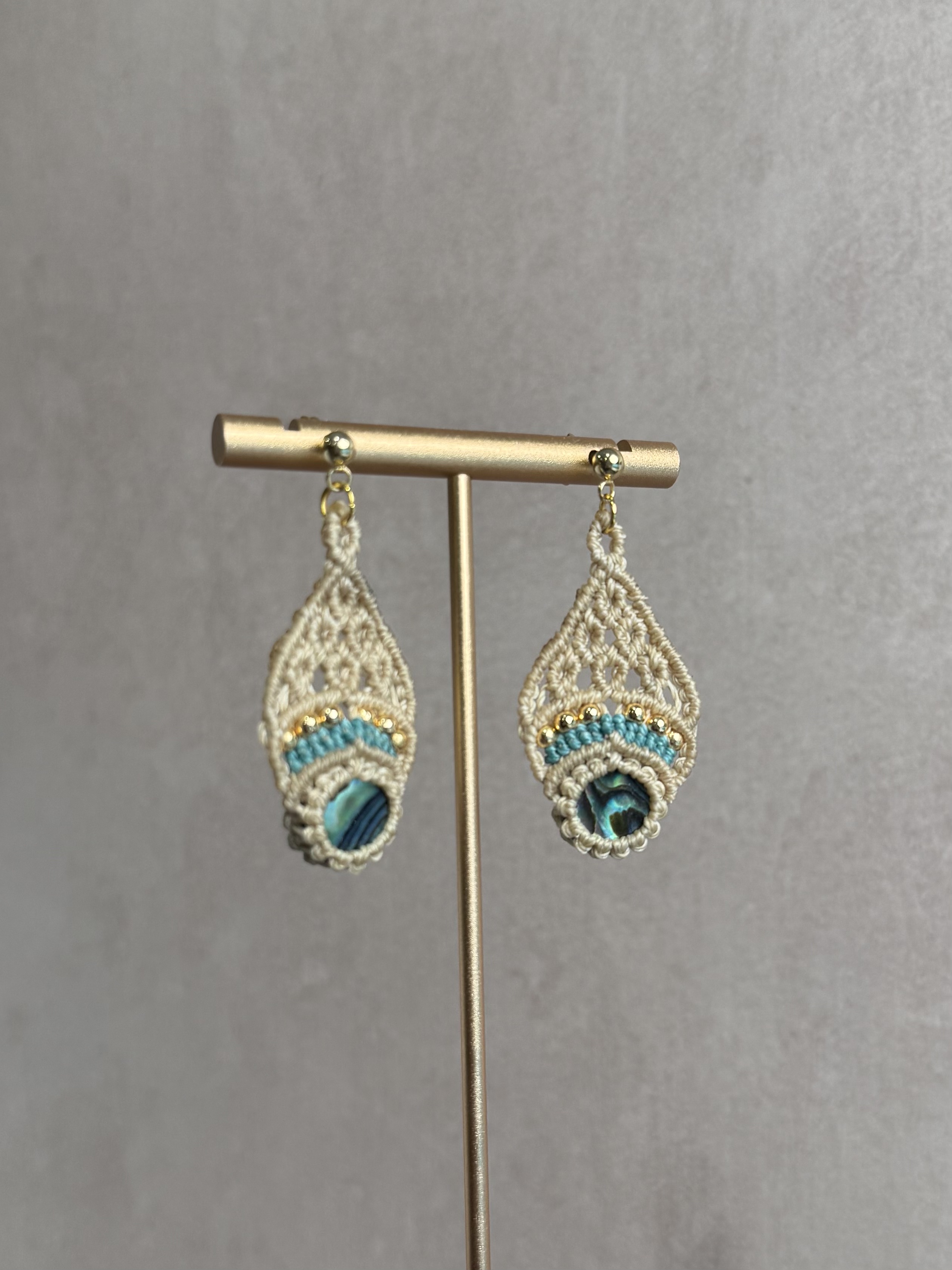 Boucles d'oreille Calypso