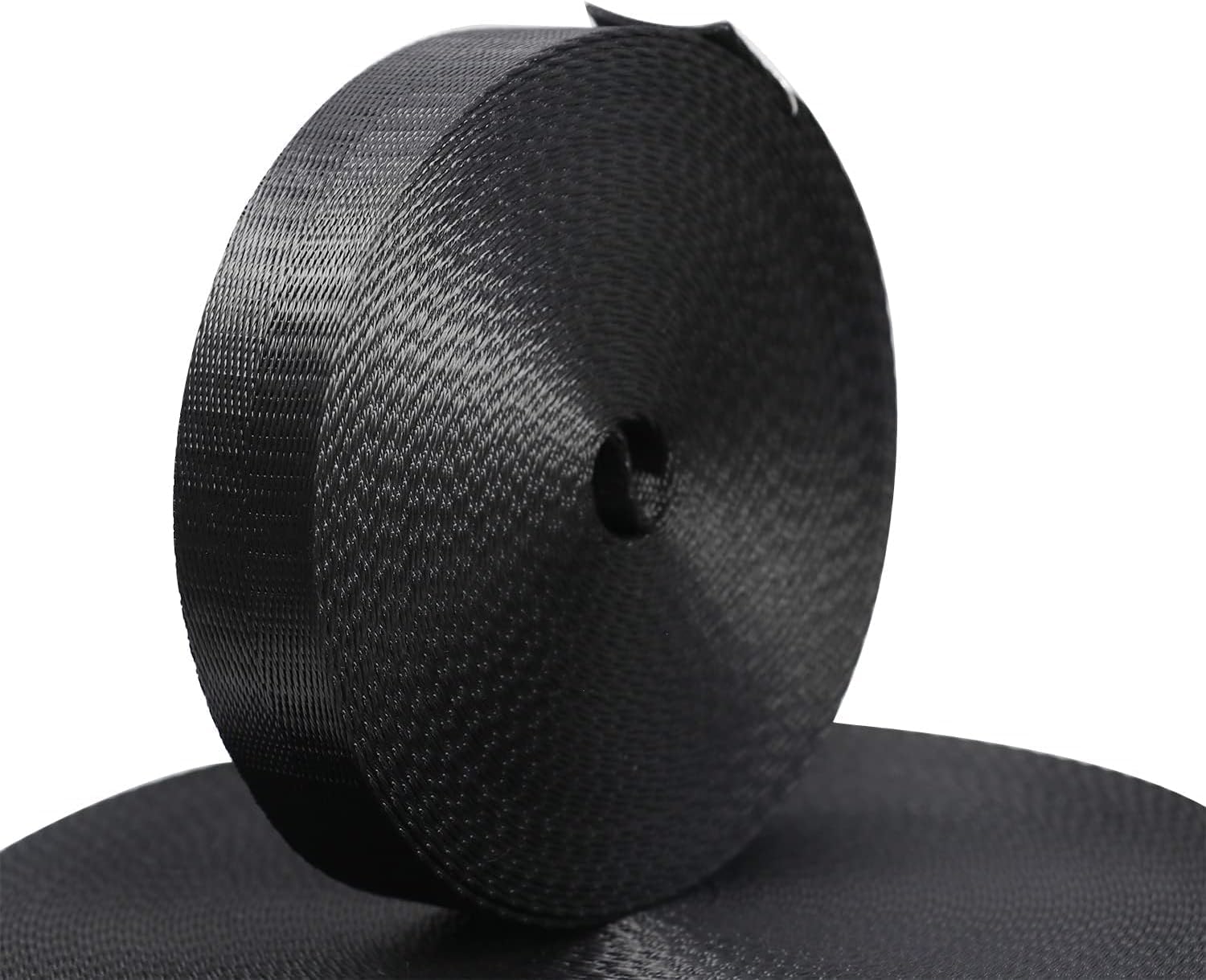 Black Nylon Webbing Roll