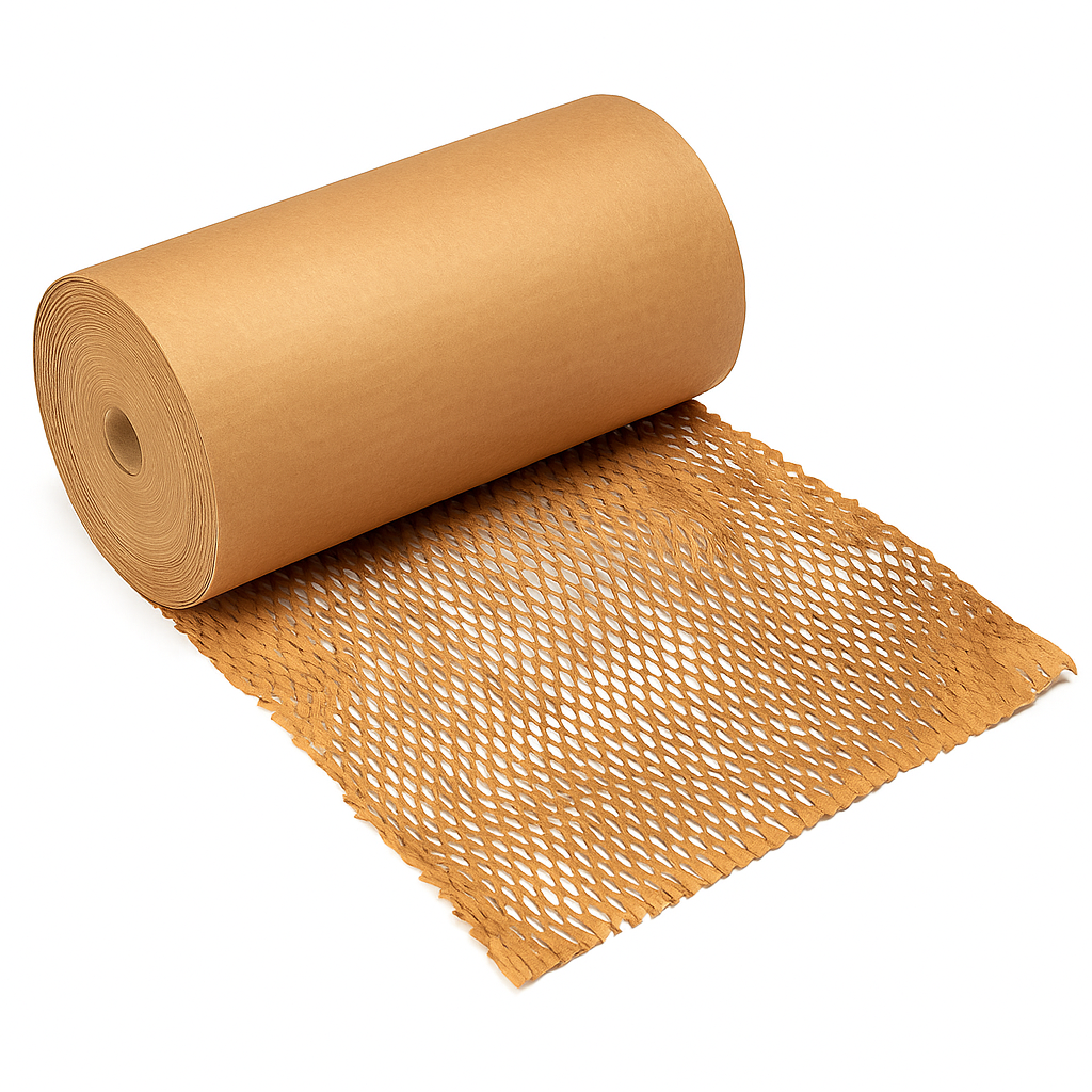 Honeycomb Paper Roll 15 Inch x 250 Meter | Eco Friendly Packaging Wrap 