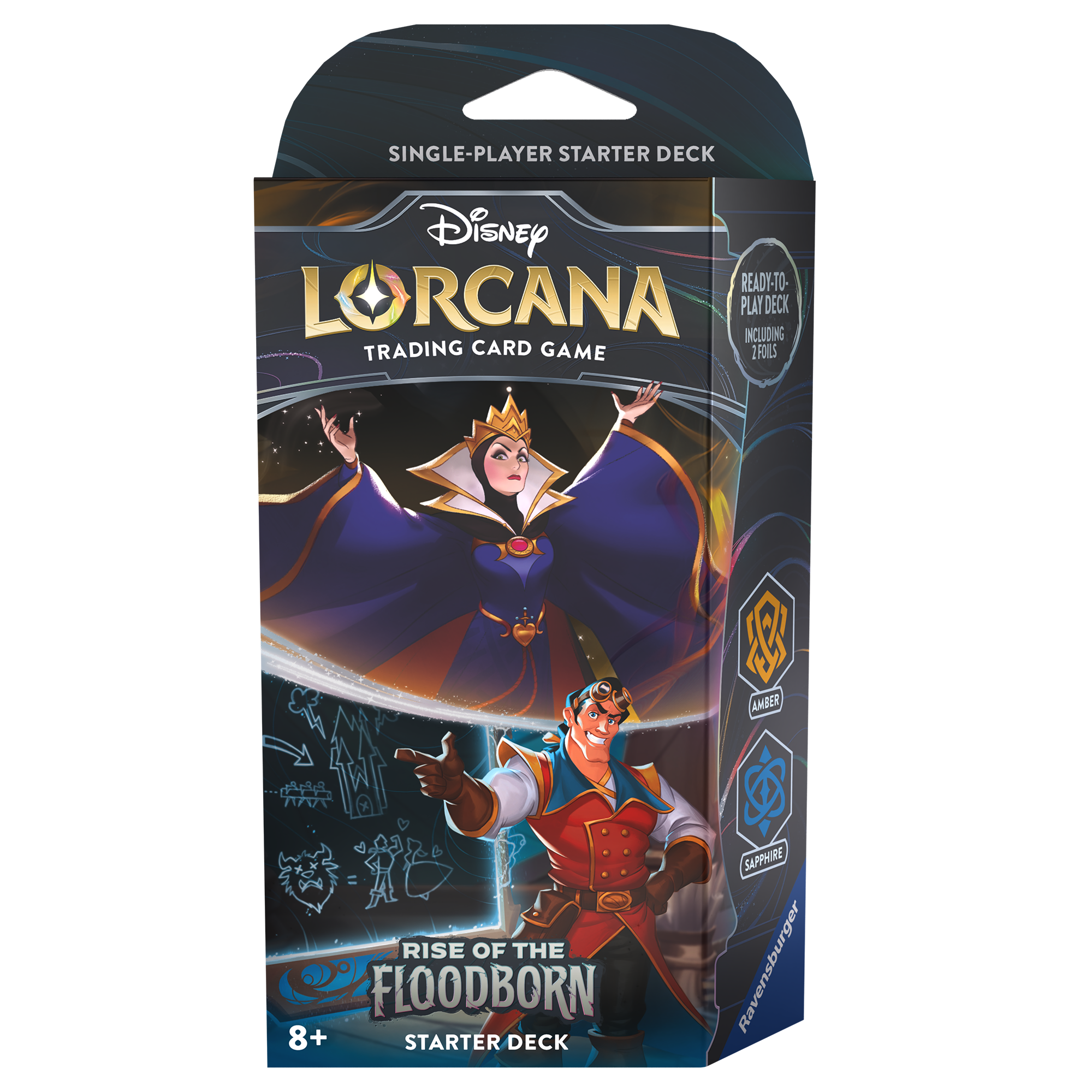 Disney Lorcana - Rise of the Floodborn starter Amber/Sapphire