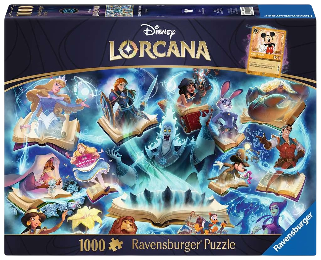 Disney Lorcana Puzzle – Sapphire (1000)
