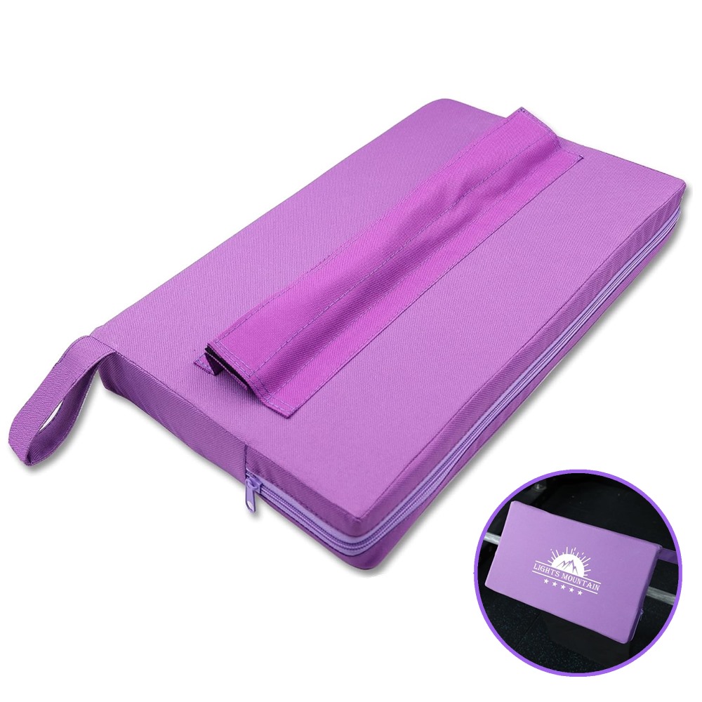 Square Hip Thrust Pad – Extra Thick Foam Barbell Pad (Army Green/Black/Pink/Purple)