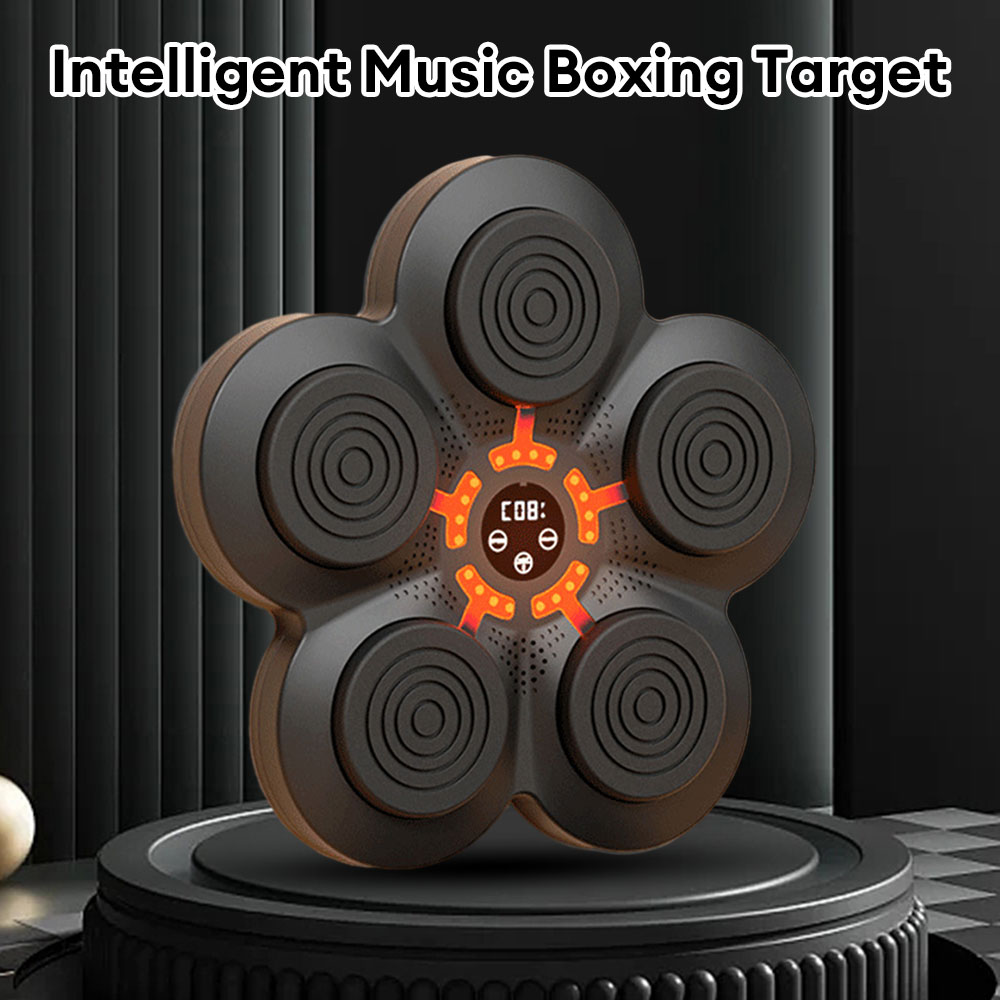 Intelligent Music Boxing Training Machine – Bluetooth Boxing Target with 9 Speed Gears, Light Modes & Music Sync | Agility, Reaction & Fitness Trainer for Home Gym